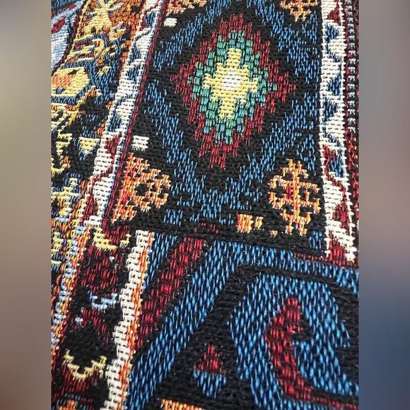 NWT M Y Showroom Boho Quilted Knit Patchwork Skort SZ L (Runs Small) 💖 - Picture 5 of 12